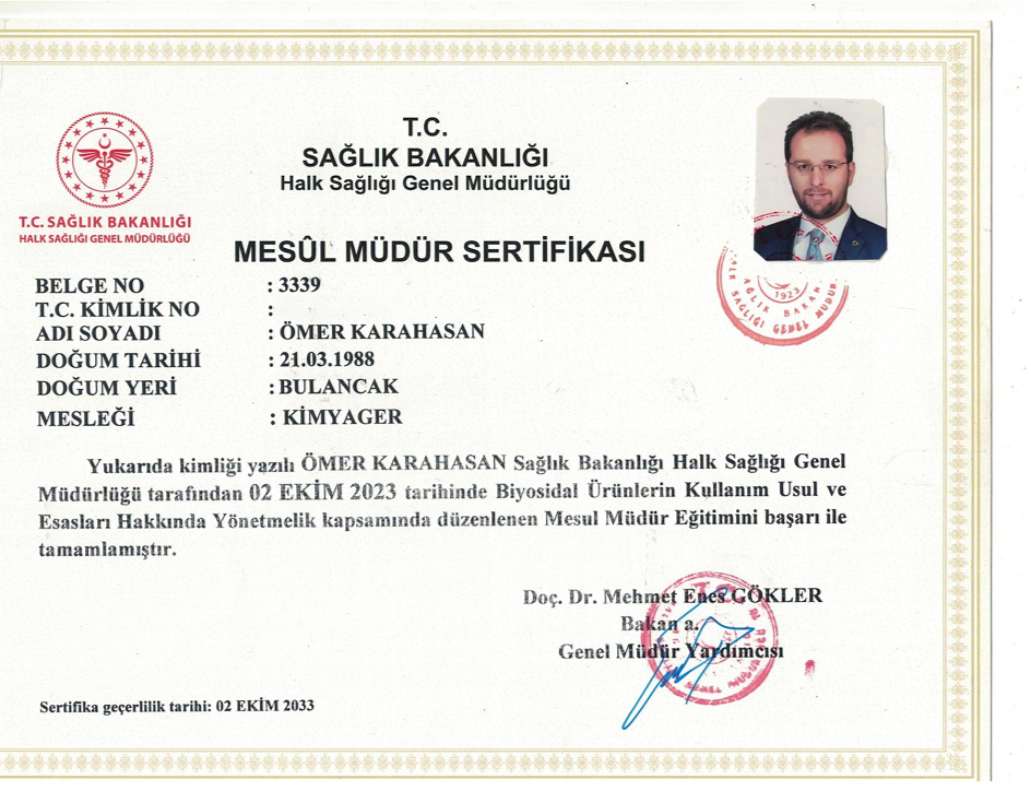 Sertifika 2